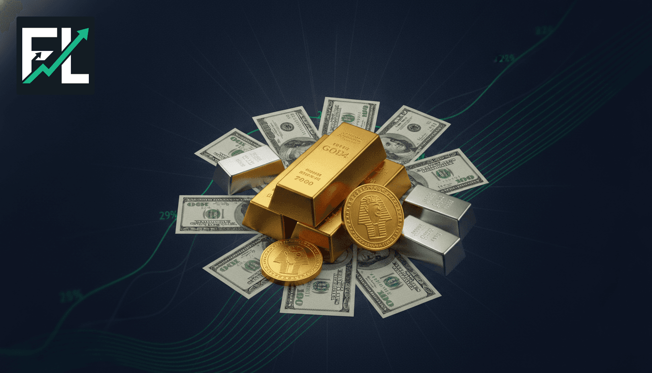 الذهب عيار 21 يتراجع إلى ٦٬٢٥٠٫٠٠ جنيه والدولار عند ٥٠٫٨٧ جنيه — ١ سبتمبر ٢٠٢٦